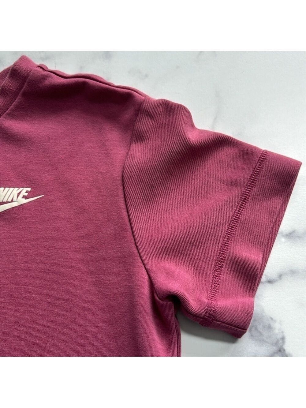 Nike Sportswear Tech Fleece Dress Berry Purple Size Small - Picture 9 of 15